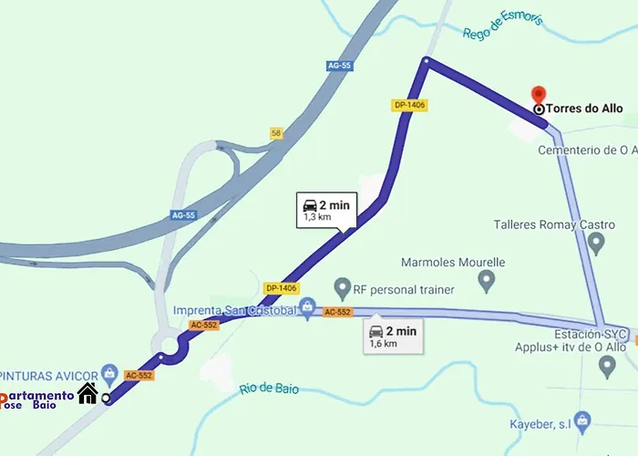 Apartment Pose Baio A Coruna